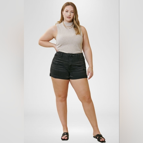 KanCan Shorts Kancan Monty Ultra High Rise Shorts Size Xl Poshmark